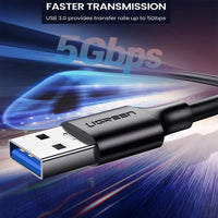 Cabo UGREEN USB-C USB 3.0 para carga e dados