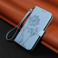 Capa carteira de couro para Honor Magic e 600