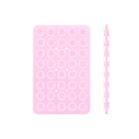Suporte adesivo de silicone dupla face para celular