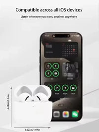 Fone de ouvido TWS Bluetooth com controle por toque