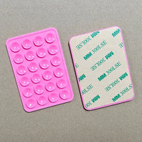 Suporte adesivo de silicone dupla face para celular