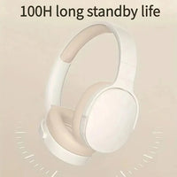 Headset gamer Bluetooth 5.3 dobrável com microfone