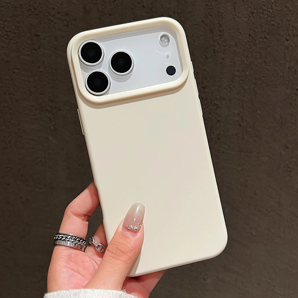 Candy Color Silicone Protective Phone Case For iPhone 17 Pro Max 17 Air 17 Pro Shockproof Matte Soft TPU Bumper Back Cases Cover