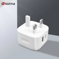 Carregador de parede compacto PD USB-C e USB-A