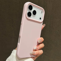 Capa de silicone candy fosca para iPhone 17 Pro Max
