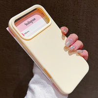 Capa de silicone candy fosca para iPhone 17 Pro Max