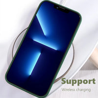 Capa de silicone líquido para iPhone 7, 8 e SE