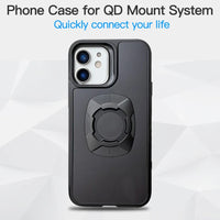 Capa iPhone com trava rápida para suporte de moto e bike