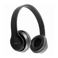 Headset gamer Bluetooth 5.3 dobrável com microfone
