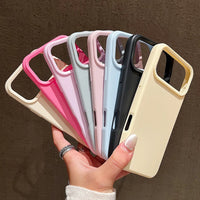 Capa de silicone candy fosca para iPhone 17 Pro Max