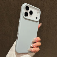 Capa de silicone candy fosca para iPhone 17 Pro Max