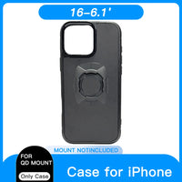 Capa iPhone com trava rápida para suporte de moto e bike