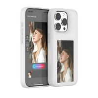 Capa E-Ink para celular com tela personalizável