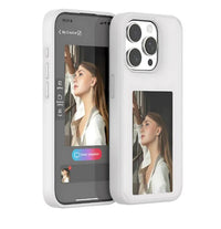 Capa E-Ink para celular com tela personalizável